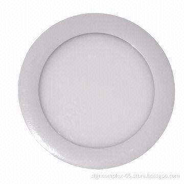 8W LED Panel Light with 40,000 Hours Lifespan and Milk Color PMMA Reflector